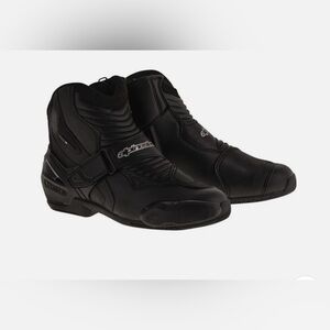 Alpinestars SMX-1 R Vented Boots Black/Black Size 12